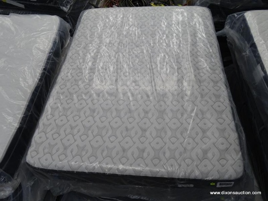 SEALY HANOVER STREET FIRM TIGHT TOP QUEEN MATTRESS. COMES WRAPPED IN FACTORY PLASTIC.