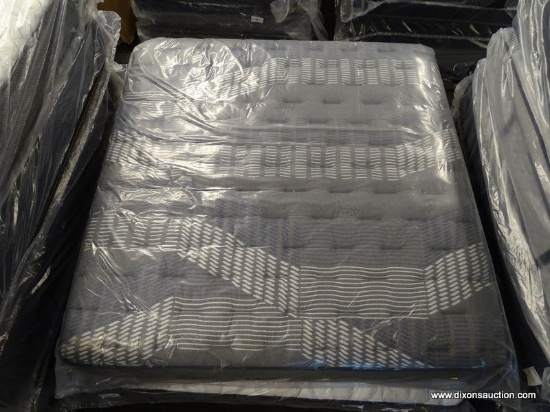 SEALY 2020 JEWEL CROWN PRINCE FIRM TIGHT TOP KING MATTRESS. COMES WRAPPED IN FACTORY PLASTIC.