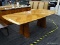 OSCAR DEL ARREDAMENTO MINIFORMS ART DECO STYLE DINING TABLE; MADE IN ITALY. HAS AN INLAY BANDED TOP