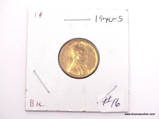 1940-S GEM BU LINCOLN CENT.