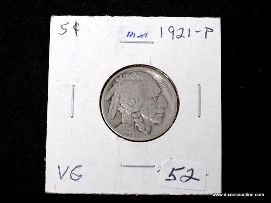 1921 BUFFALO NICKEL.