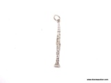 .925 STERLING SILVER LADIES CLARINET CHARM.