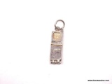 .925 STERLING SILVER LADIES CELLPHONE CHARM.
