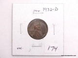 1932-D UNCIRCULATED LINCOLN CENT.