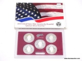 2010 U.S. MINT SILVER QUARTERS PROOF SET.