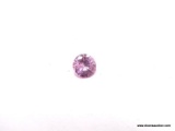 2.41 CT ROUND PINK SAPPHIRE. 8X8X4.