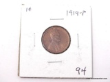 1919 UNCIRCULATED LINCOLN CENT.