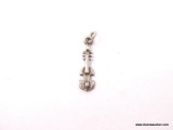 .925 STERLING SILVER LADIES GUITAR CHARM.