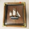 FRAMED 3D IMAGE OF SAILING SHIP