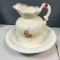 BATHING SET - PITCHER HAS SOME REPAIR - PREVIEW FOR CONDITION