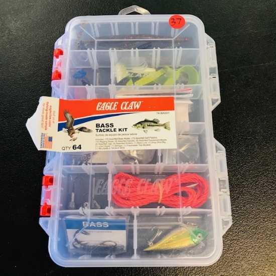 ASSORTED FISHING TACKLE IN CONTAINER