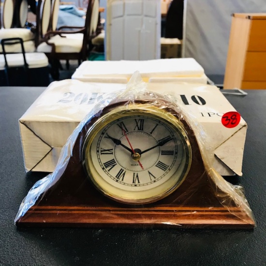 SMALL MANTLE CLOCK - NEW IN PACKAGE