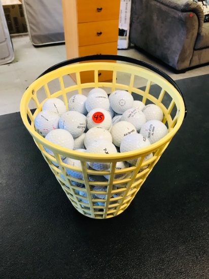 GOLF BALLS - VARIOUS BRANDS - PRE-OWNED
