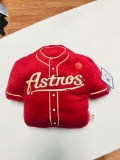 HOUSTON ASTROS JERSEY LOOK PILLOW - HAS TAGS