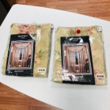 CURTAIN PANELS (2) - NEW IN PACKAGE