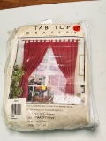 DRAPERY PANEL (1) EGGSHELL COLOR - NEW IN PACKAGE