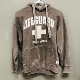 POP SURF LIFE GUARD HOODIE GIRLS LARGE