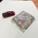MYSTERY PUZZLE AND TOY CAR