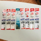 VARIOUS FISHING HOOKS - SOME NEW SOME OPENED PACKAGE