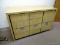 (RM11) LIGHT COLORED WOODGRAIN 6 DRAWER HORIZONTAL FILING CABINET. MEASURES 47