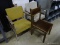 (HALL) LOT OF (3) OFFICE STYLE CHAIRS. VARIOUS SIZES AND CONDITIONS.