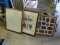 (HALL) LOT OF (4) PICTURE FRAMES. ALL ARE 16