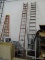 (WARE) WERNER ELECTRO-MASTER EXTENSION LADDER. HIGHEST STANDING HEIGHT: 25' 1 