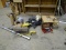 (WARE) LARGE FLOOR LOT TO INCLUDE A MILWAUKEE 1/2 IN ELECTRIC HAMMER, ASSORTED VQACUUM PARTS/