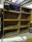 (WARE) PAIR OF BENCHMADE DOUBLE SIDED WOODEN SHELVING UNITS. 4 SHELF UNIT MEASURES APPROX. 50