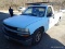 2001 CHEVROLET 1500 PICKUP TRUCK. LADDER RACK AND REAR TOOL BOX. ESTIMATED 229,210 MILES +/-.