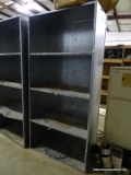 (WARE) REEVES TITEKOTE GALVANIZED STEEL INDUSTRIAL SHELVING WITH 3 SHELVES. MEASURES 46.5