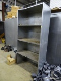 (WARE) REEVES TITEKOTE GALVANIZED STEEL INDUSTRIAL SHELVING WITH 3 SHELVES. MEASURES 46.5