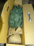 (WARE2) TRIM A HOME PERFECT 3FT PRELIT CHISTMAS TREE IN ORIGINAL BOX.