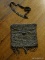 (KIT) ANTIQUE PURSE ; 1920'S ANTIQUE BEADED METAL PURSE ( HANDLE NEEDS TO BE RE-ATTACHED)