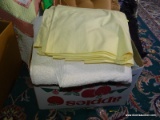 (BD2) BOX LOT; BOX LOT OF NEW TOWELS AND INCLUDES SOME BED LINENS