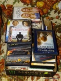 (FRM) BOX LOT ;LOT INCLUDES DVDS AND VHS MOVIES - BLACK BEAUTY, BAD TEACHER, TAG, SOUND OF MUSIC,