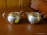 (FRM) STERLING SILVER; GORHAM STERLING SILVER CREAM AND SUGAR