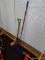 2 PIECE LOT; INCLUDES AN EVERBILT ROUGH SURFACE PUSH BROOM AND AN AMES DRAIN SPADE.