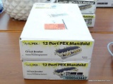APOLLO PEX 12 PORT PEX MANIFOLDS; HAVE DUAL CHAMBER PEX MANIFOLDS, 3/4