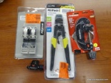 4 PIECE LOT; INCLUDES A PELICAN COOLER TIE DOWN KIT, A PEX PINCH CLAMP TOOL FOR 3/8