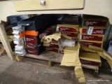 PALLET LOT OF BLINDS; INCLUDES APPROXIMATELY 25 ASSORTED SIZE BLINDS.
