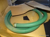SUCTION HOSE; GREEN REINFORCED SUCTION HOSE. IS IN THE ORIGINAL BOX.