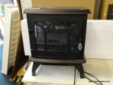 STYLEWELL ELECTRIC STOVE; KINGHAM 400 SQ. FT. PANORAMIC INFRARED ELECTRIC STOVE IN BLACK WITH