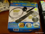 DRYER MAX DELUXE LINT REMOVAL KIT; AS SEEN ON TV LINT REMOVAL KIT IN THE ORIGINAL BOX (HAS BEEN