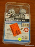 DANCO TUB/SHOWER REMODELING KIT; IS MADE FOR GERBER FAUCETS. IS IN THE ORIGINAL PACKAGING (HAS BEEN