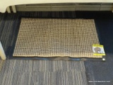 COMMERCIAL AND RESIDENTIAL FLOOR MAT, MEASURES 24 IN X 36 IN AND IS IN VERY GOOD CONDITION.