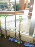 2 PIECE LOT; INCLUDES AN EVERBILT ROUGH SURFACE PUSH BROOM AND AN AMES DRAIN SPADE.