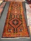 IRAN HAMADAN RUG. MEASURES 4' X 10'7