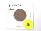 1864 TWO CENTS.