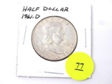 1961-D FRANKLIN HALF DOLLAR.